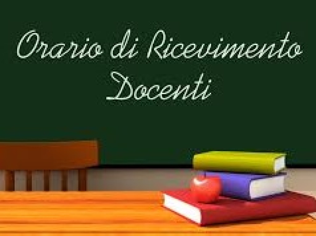 ORARIO RICEVIMENTO DOCENTI
