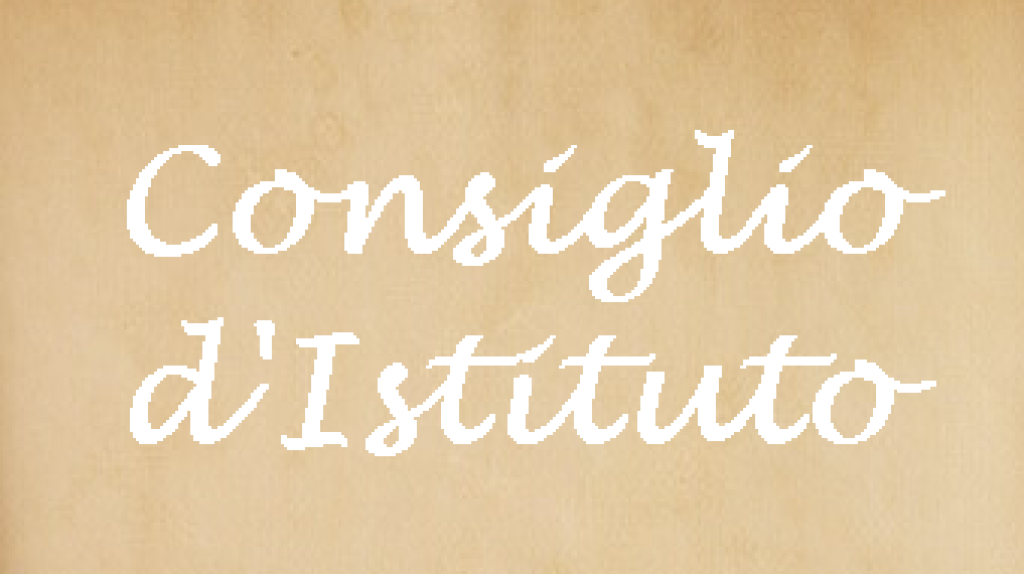 Consiglio d’Istituto