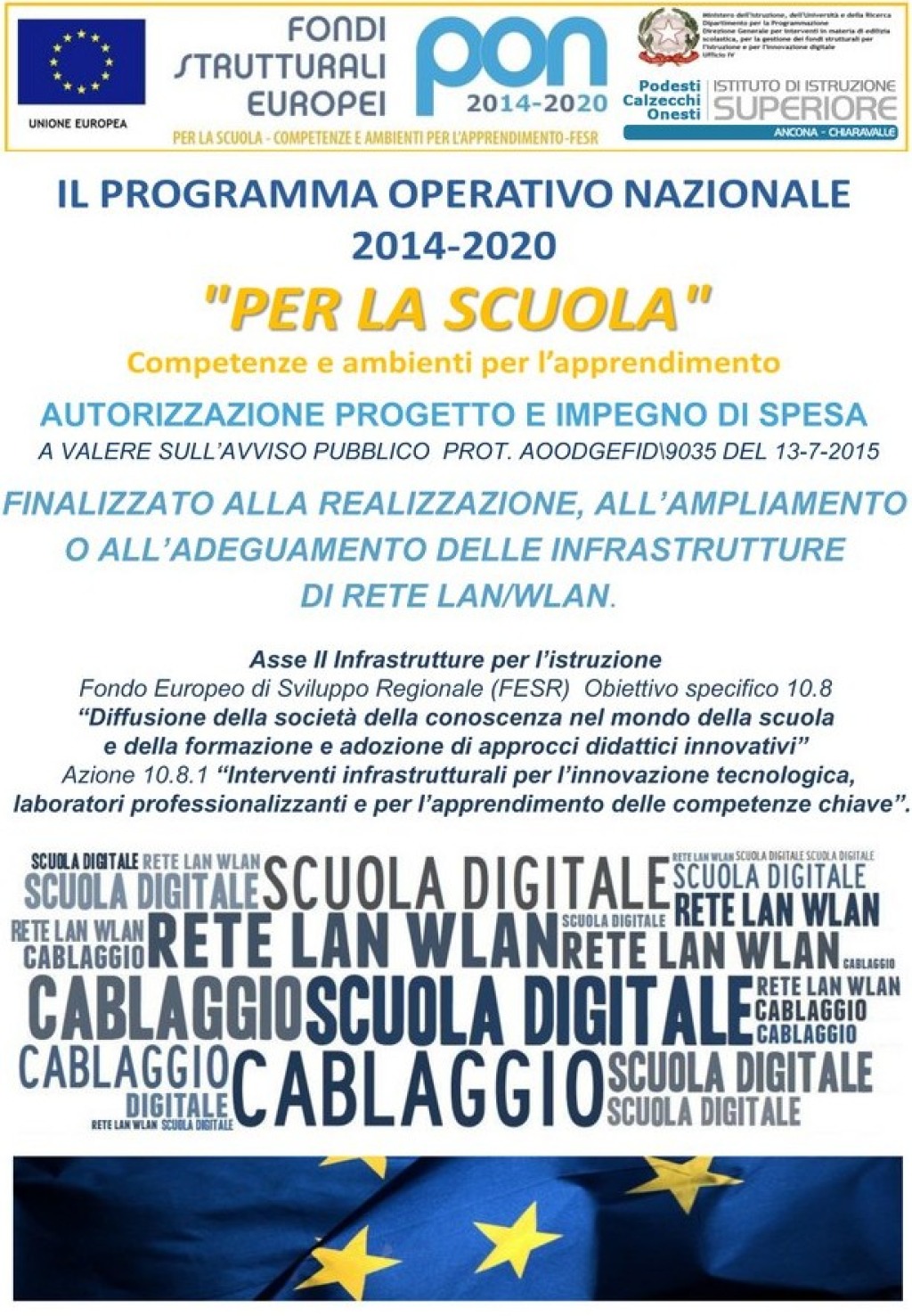 LOCANDINA PROGETTO PON