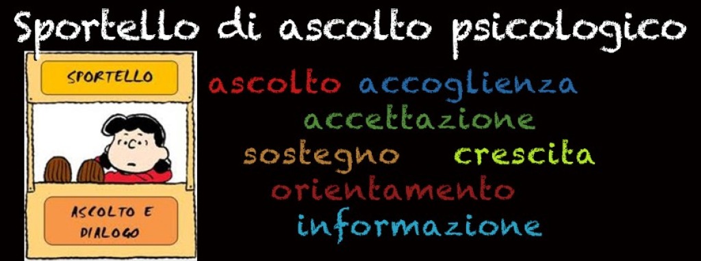 SPORTELLO D'ASCOLTO PER ALUNNI, DOCENTI, GENITORI